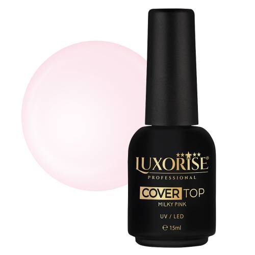 Cover Top Coat Milky Pink LUXORISE - 15ml