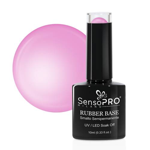 Rubber Base Gel SensoPRO Milano 10ml - #33 Candy Pink