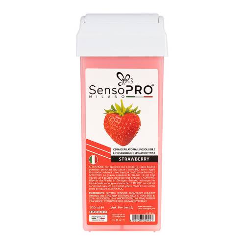 Ceara Epilat Unica Folosinta SensoPRO Milano - Rezerva Strawberry 100 ml