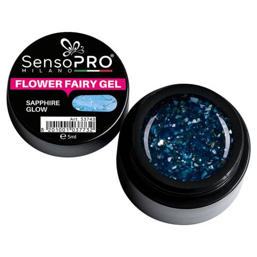 Flower Fairy Gel UV SensoPRO Milano - Sapphire Glow 5ml