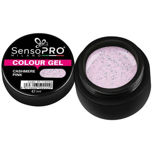Gel UV Colorat Cashmere Pink 5ml - SensoPRO Milano