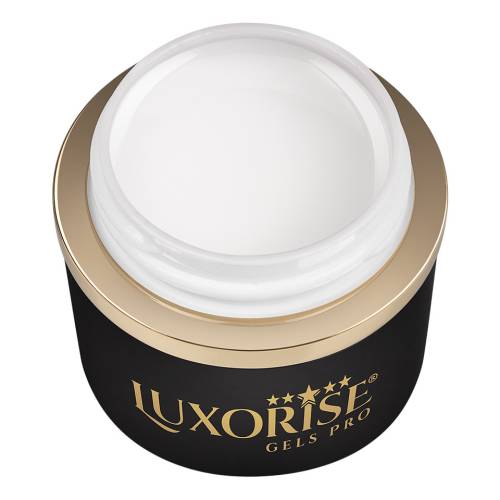 Gel UV Constructie Unghii RevoFlex LUXORISE 15ml - Extreme White