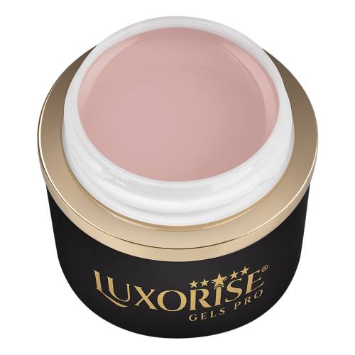 Gel UV Constructie Unghii RevoFlex LUXORISE 30ml - Cover Nude - Light