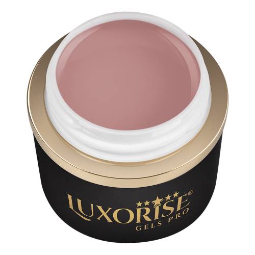 Gel UV Constructie Unghii RevoFlex LUXORISE 50ml - Cover Nude - Dark