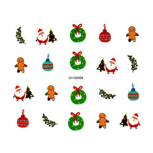Abtibild Unghii SensoPRO Milano Christmas Wonderland Edition - QY-SD008
