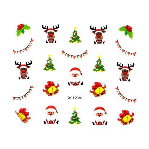 Abtibild Unghii SensoPRO Milano Christmas Wonderland Edition - QY-SD028