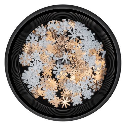 Decoratiuni Unghii LUXORISE - Rainbow Snowflakes