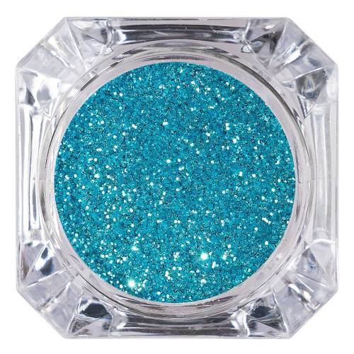 Sclipici Glitter Unghii Pulbere LUXORISE - Caribbean Blue #12