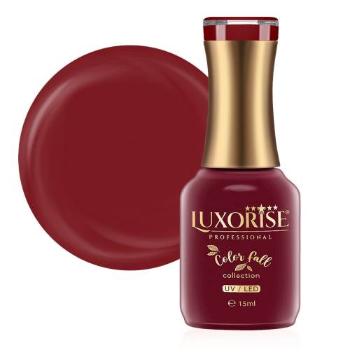 Oja Semipermanenta Color Fall Collection Windy Red - LUXORISE - 15ml