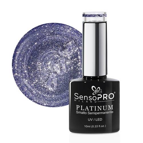 Oja Semipermanenta Platinum SensoPRO Milano 10ml - Purple Pearls #07